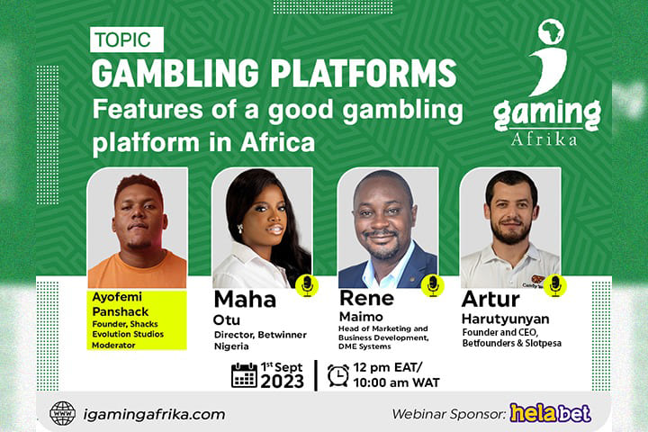 Good Features Gambling Platform Webinar