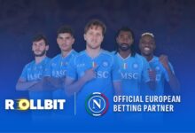 SSC Napoli Rollbit Sponsorship