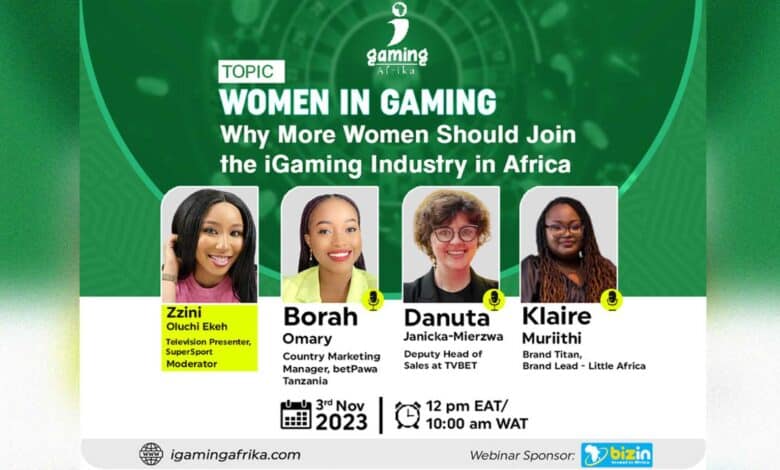 Women igaming Africa