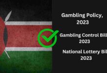 Kenya Gambling Policy Gambling Control Bill National Lottery Bill 2023