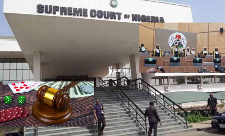 Nigeria Supreme Court Lottery Regulation Hearing
