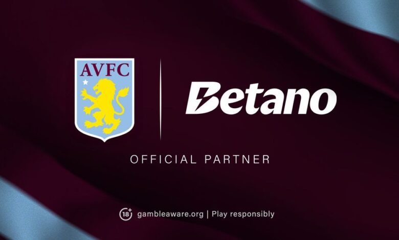 Aston Villa and Betano Announce Principal Partnership