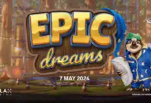 Relax Gaming Teams up with CasinoDaddy to bring the Slot Game, Epic Dreams!