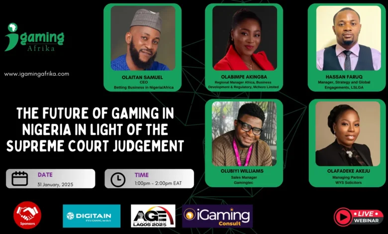 The Future of Gaming in Nigeria Webinar