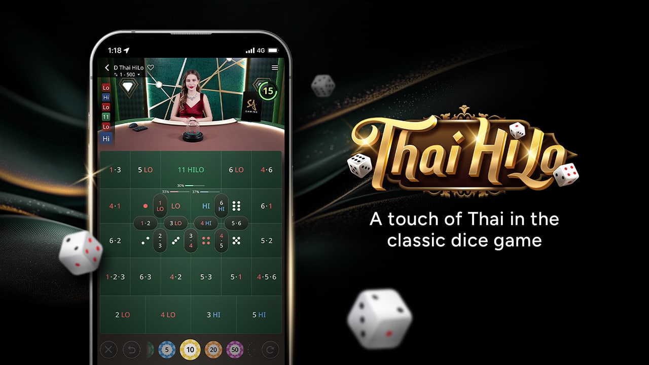 A Touch of Thai in the Classic Dice Game: SA Gaming is Launching Thai HiLo
