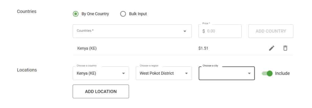Adsterra Location- based targeting