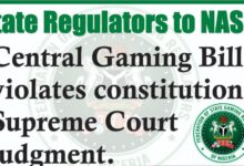 The Central Gaming Bill Nigeria FSGRN