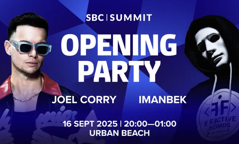 Joel Corry Imanbek SBC Summit