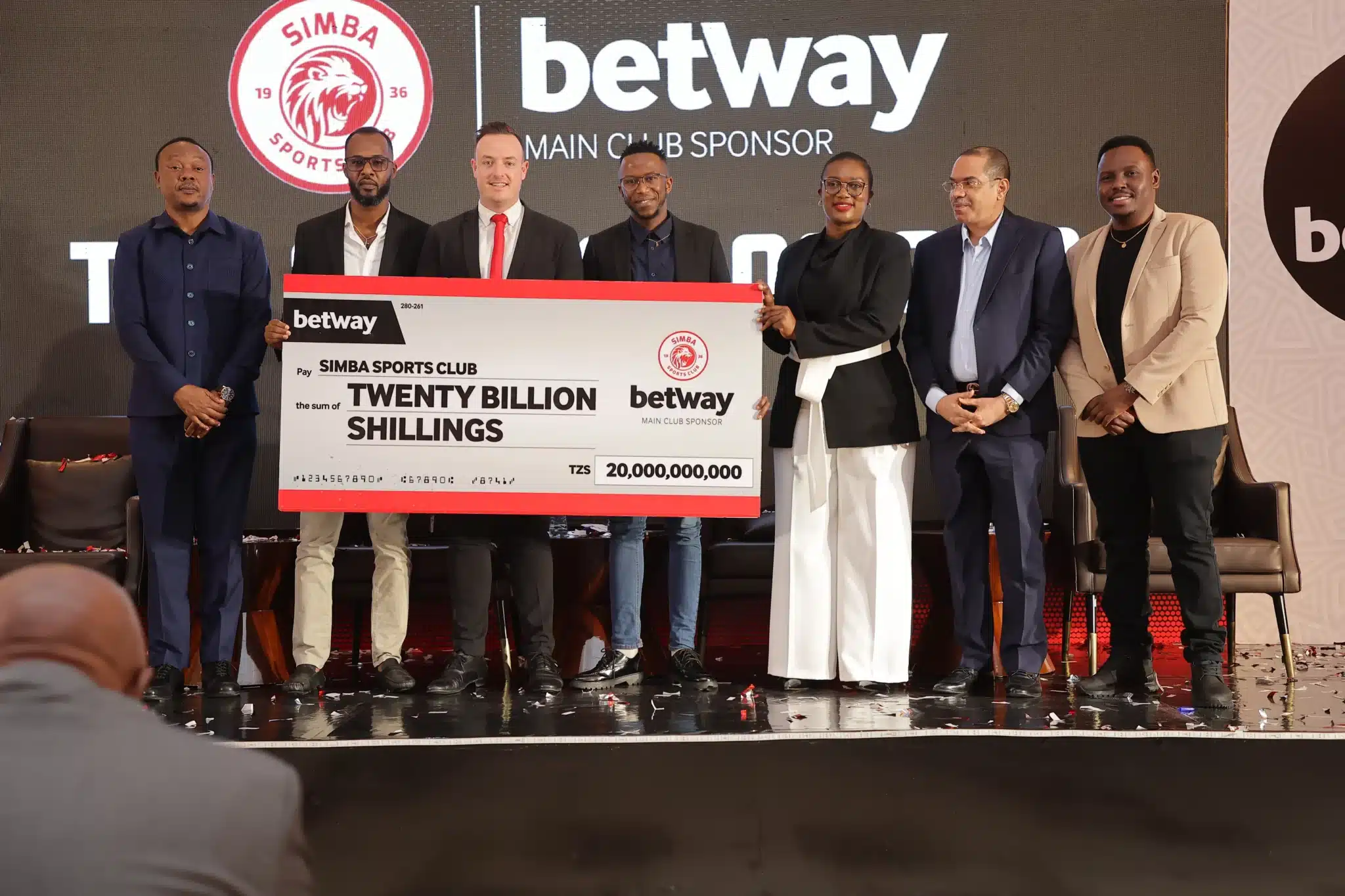 Simba SC Secures Landmark Three-Year Sponsorship Deal with Betway Worth