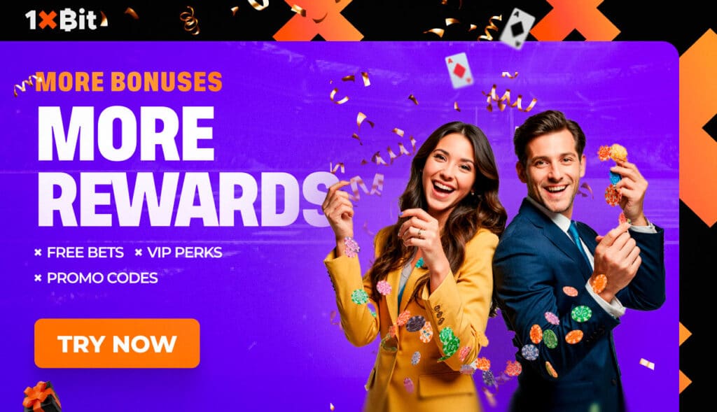 1XBit Bonuses and Rewards