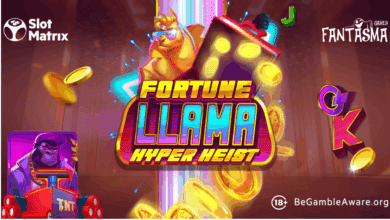 SlotMatrix Fortune Llama Hyper Heist