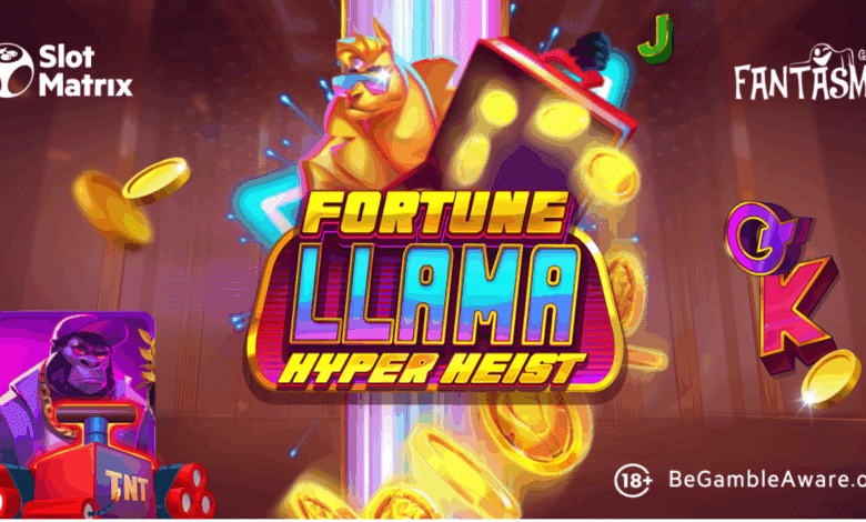 SlotMatrix Fortune Llama Hyper Heist