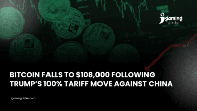 Bitcoin Falls to $108000