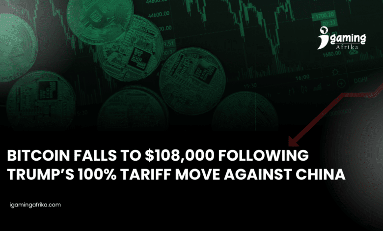Bitcoin Falls to $108000