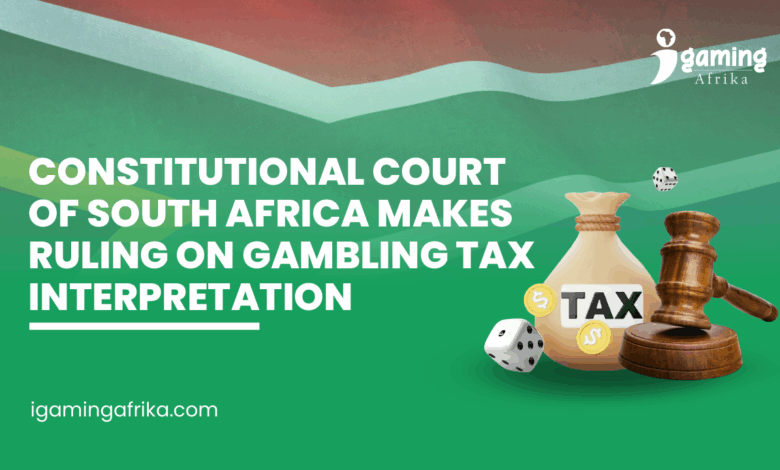 South Africa Gambling Tax Interpretation