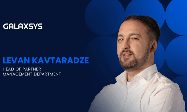 Galaxsys Levan Kavtaradze Appointment