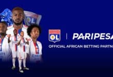 Paripesa Olympique Lyonnais partner
