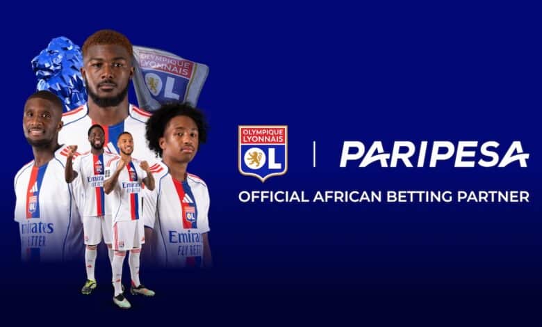 Paripesa Olympique Lyonnais partner