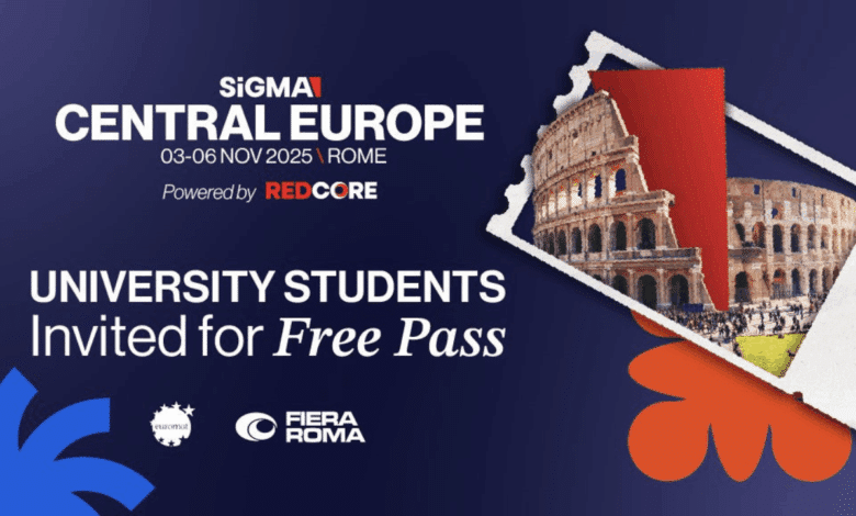 SiGMA Central Europe Student Pass