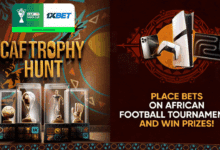 1xBet CAF Trophy Hunt promo