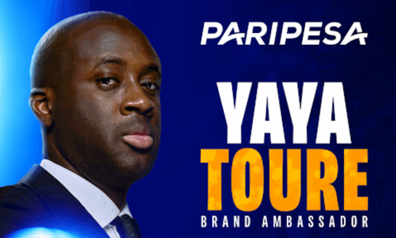 Yaya Touré PARIPESA Ambassador