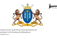 Gauteng Gambling Board Nomination