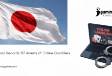 Japan Records 317 Arrests of Online Gamblers