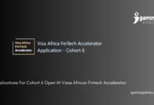 Applications For Cohort 6 Open At Visa's African Fintech Accelerator
