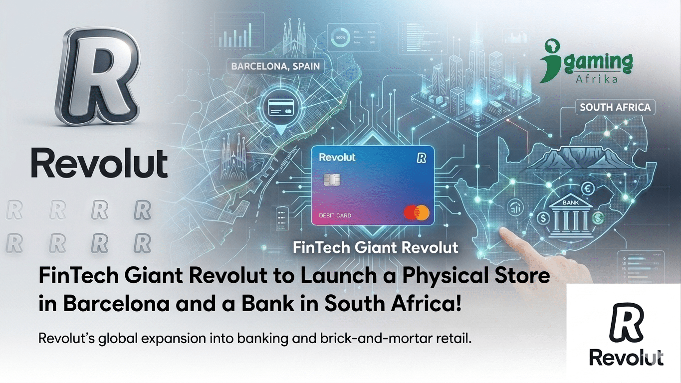 FinTech Giant Revolut to Launch a Physical Store in Barcelona and a Bank in South Africa!