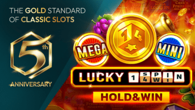 Lucky 1spin4win 5th anniversary