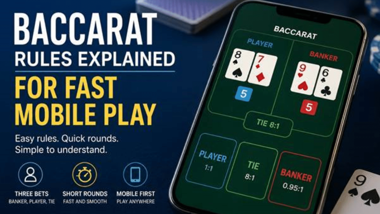 Baccarat mobile play