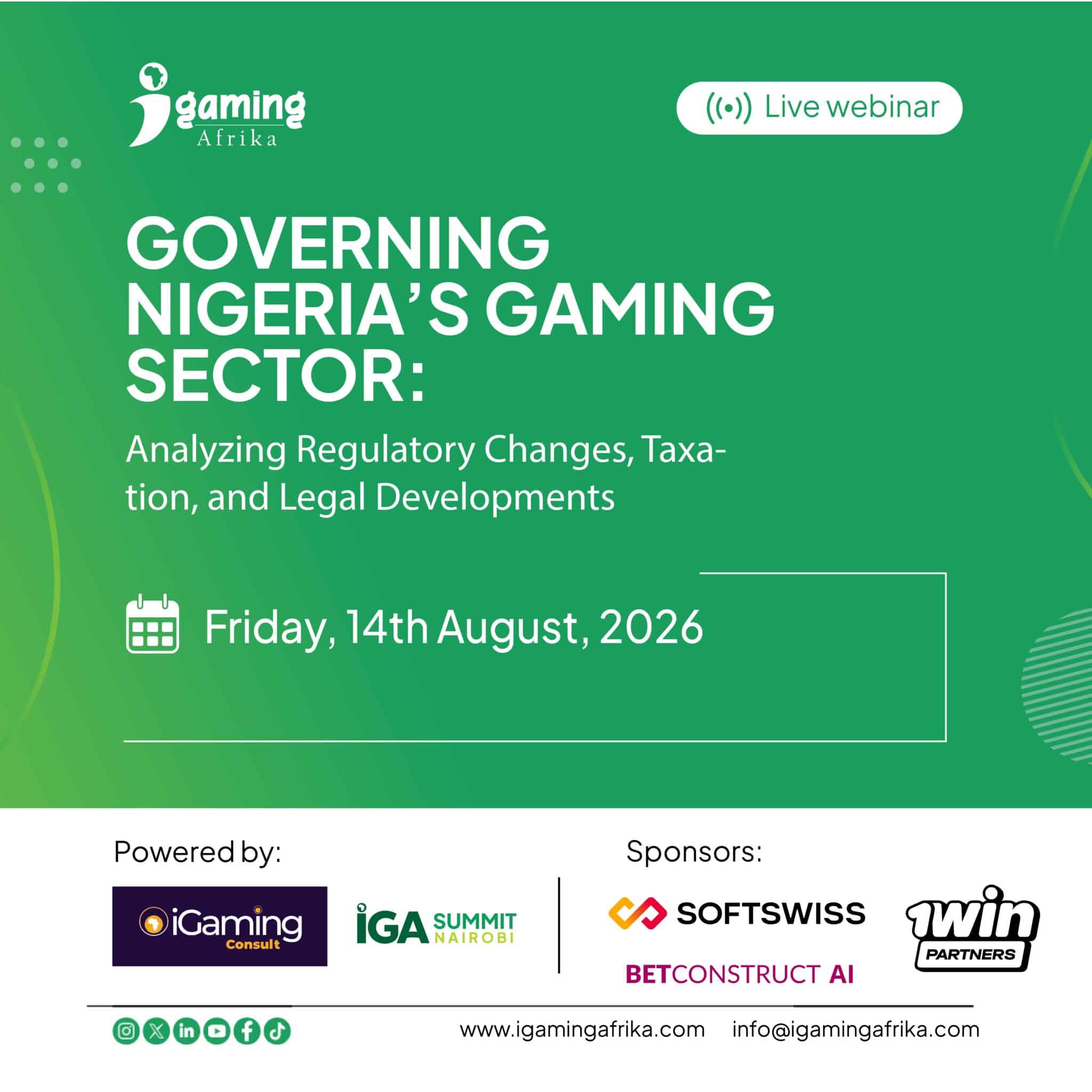 Governing Nigeria's Gaming Sector