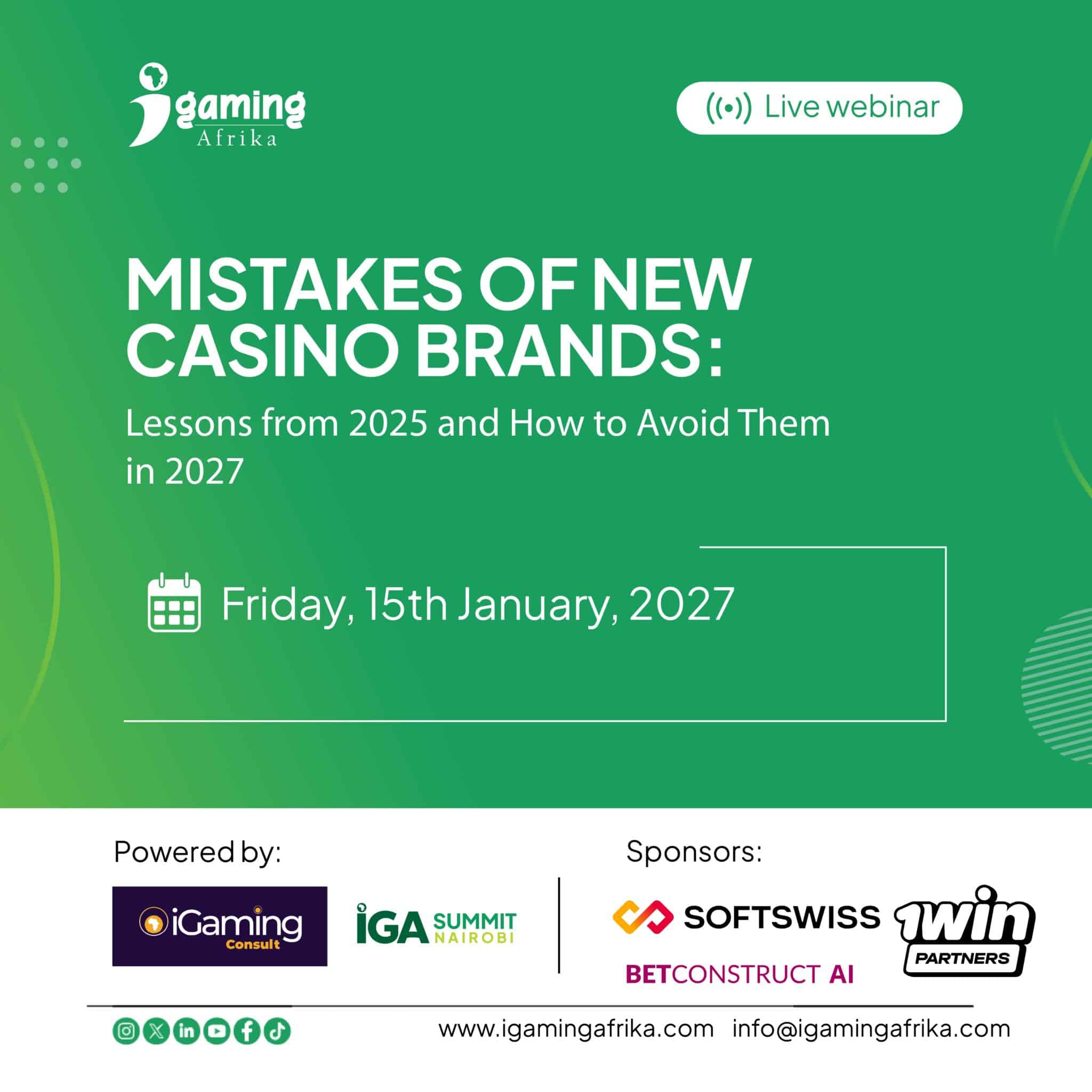 Mistakes of New Casino Brands