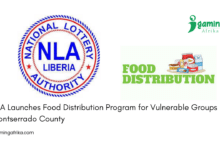 NLA Food Distribution Montserrado