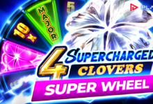 Playson's 4 Supercharged Clovers: Super Wheel