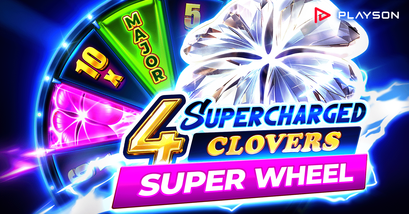 Playson's 4 Supercharged Clovers: Super Wheel